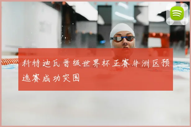 科特迪瓦晋级世界杯正赛非洲区预选赛成功突围